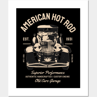 American Hot Rod Posters and Art